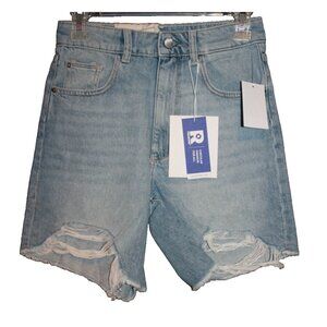 DL1961 Emilie High Rise Vintage 6.5" Jean Shorts Size 23 (25x6.5 Actual) NEW
